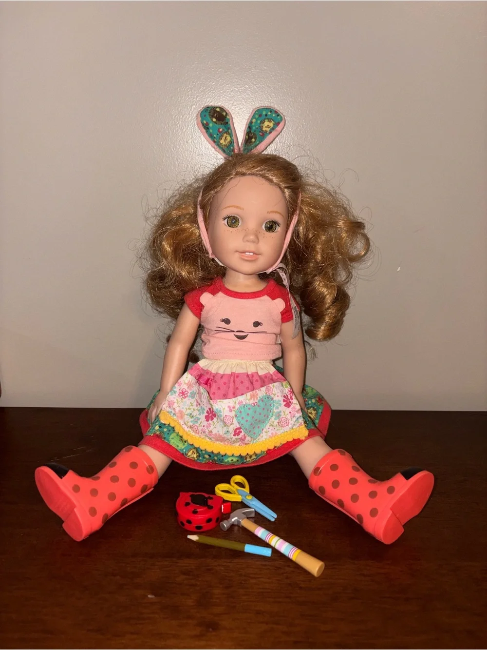 American Girl Willa with playset